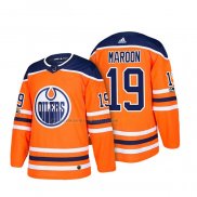 Camiseta Hockey Edmonton Oilers Patrick Maroon 2018 Naranja