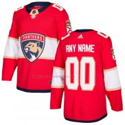 Camiseta Hockey Florida Panthers Personalizada Primera Rojo