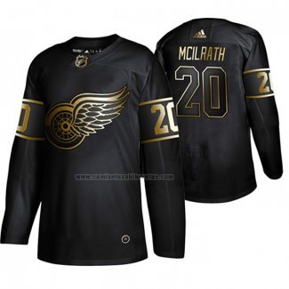 Camiseta Hockey Golden Edition Detroit Red Wings Dylan Mcilrath Autentico Negro