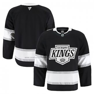 Camiseta Hockey Los Angeles Kings Primera Autentico Pro Negro