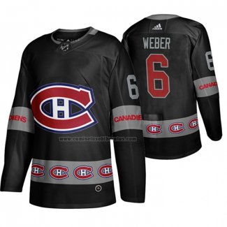 Camiseta Hockey Montreal Canadiens Shea Weber Breakaway Negro