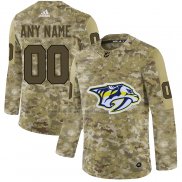 Camiseta Hockey Nashville Predators Personalizada 2019 Camuflaje