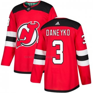 Camiseta Hockey New Jersey Devils Ken Daneyko Primera Autentico Rojo