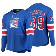 Camiseta Hockey New York Rangers Pavel Buchnevich Platinum Azul