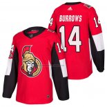 Camiseta Hockey Ottawa Senators Alexandre Burrows Autentico Primera 2018 Rojo