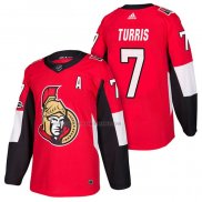 Camiseta Hockey Ottawa Senators Kyle Turris Autentico Primera 2018 Rojo