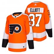 Camiseta Hockey Philadelphia Flyers Brian Elliott Autentico Primera 2018 Naranja