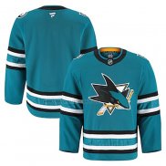 Camiseta Hockey San Jose Sharks Primera Autentico Pro Verde