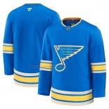 Camiseta Hockey St. Louis Blues Personalizada Alterno Autentico Azul