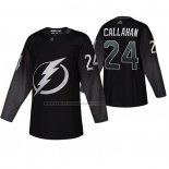 Camiseta Hockey Tampa Bay Lightning Ryan Callahan Alterno Negro