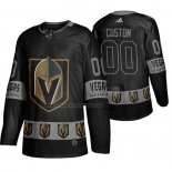 Camiseta Hockey Vegas Golden Knights Personalizada Breakaway Negro