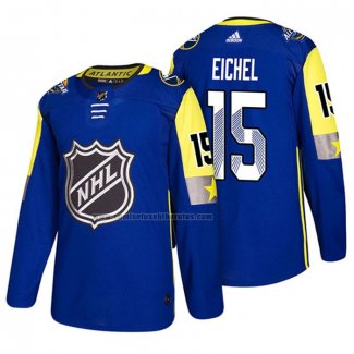 Camiseta Hockey 2018 All Star Buffalo Sabres Jack Eichel Azul