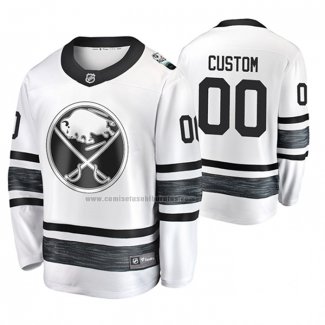 Camiseta Hockey 2019 All Star Buffalo Sabres Personalizada Blanco