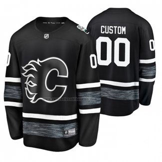 Camiseta Hockey 2019 All Star Calgary Flames Personalizada Negro