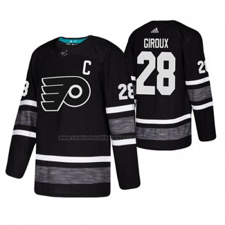 Camiseta Hockey 2019 All Star Philadelphia Flyers Claude Giroux Negro2