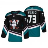 Camiseta Hockey Anaheim Ducks Andy Welinski Alterno 25th Aniversario Autentico Negro