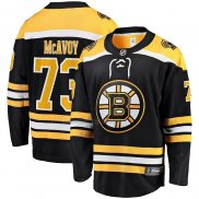 Camiseta Hockey Boston Bruins Charlie McAvoy Primera Breakaway Negro