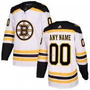 Camiseta Hockey Boston Bruins Personalizada Segunda Blanco