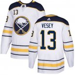 Camiseta Hockey Buffalo Sabres Jimmy Vesey Road Autentico Blanco