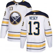 Camiseta Hockey Buffalo Sabres Jimmy Vesey Road Autentico Blanco