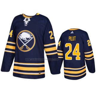 Camiseta Hockey Buffalo Sabres Lawrence Pilut Primera Azul