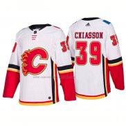 Camiseta Hockey Calgary Flames Alex Chiasson Segunda Premier 2017-2018 Blanco