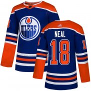 Camiseta Hockey Edmonton Oilers James Neal Alterno Autentico Azul