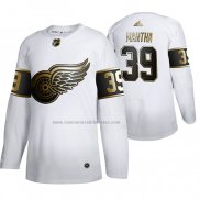 Camiseta Hockey Golden Edition Detroit Red Wings Anthony Mantha Autentico Blanco