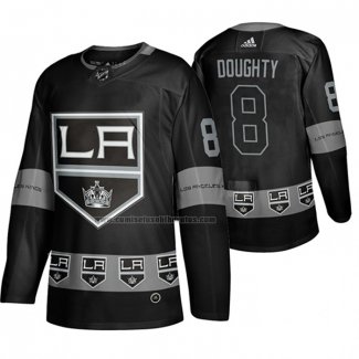 Camiseta Hockey Los Angeles Kings Drew Doughty Breakaway Negro