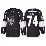 Camiseta Hockey Los Angeles Kings Dwight King Primera 2018 Negro