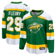 Camiseta Hockey Minnesota Wild Marc-Andre Fleury Alterno Premier Breakaway 2023-24 Verde