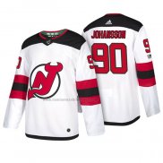 Camiseta Hockey New Jersey Devils Marcus Johansson 2018 Blanco