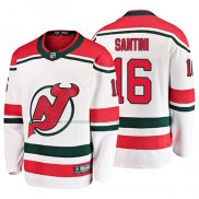 Camiseta Hockey New Jersey Devils Steven Santini Alterno Breakaway Blanco