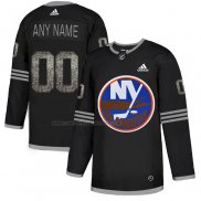 Camiseta Hockey New York Islanders Personalizada Black Shadow Negro