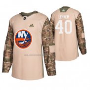 Camiseta Hockey New York Islanders Robin Lehner Veterans Day Camuflaje