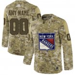 Camiseta Hockey New York Rangers Personalizada 2019 Camuflaje