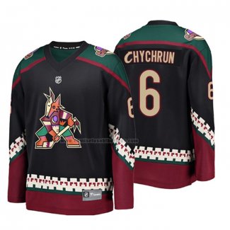 Camiseta Hockey Nino Arizona Coyotes Jakob Chychrun Alterno Breakaway Negro