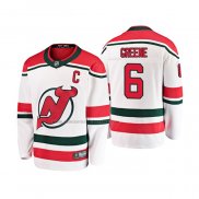 Camiseta Hockey Nino New Jersey Devils Andy Greene Alterno Breakaway Blanco