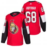 Camiseta Hockey Ottawa Senators Mike Hoffman Autentico Primera 2018 Rojo