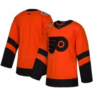 Camiseta Hockey Philadelphia Flyers Blank 2019 Stadium Series Autentico Naranja