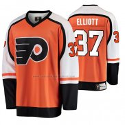 Camiseta Hockey Philadelphia Flyers Brian Elliott Premier Breakaway Retired Naranja