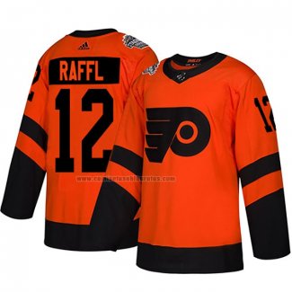 Camiseta Hockey Philadelphia Flyers Michael Raffl Autentico 2019 Stadium Series Naranja