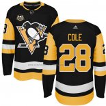 Camiseta Hockey Pittsburgh Penguins Ian Cole 50 Anniversary Primera Premier Negro