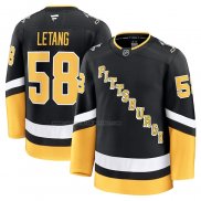 Camiseta Hockey Pittsburgh Penguins Kris Letang Alterno Negro