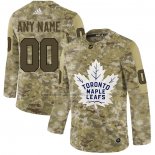 Camiseta Hockey Toronto Maple Leafs Personalizada 2019 Camuflaje