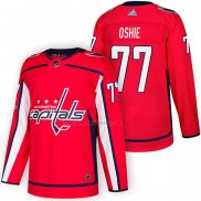 Camiseta Hockey Washington Capitals T.j. Oshie Autentico Primera 2018 Rojo