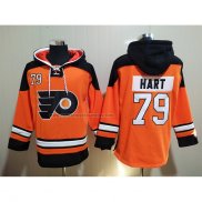 Sudaderas con Capucha Philadelphia Flyers Carter Hart Naranja