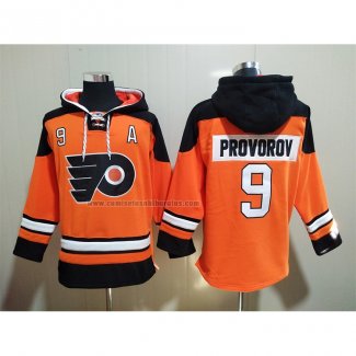 Sudaderas con Capucha Philadelphia Flyers Ivan Provorov Naranja