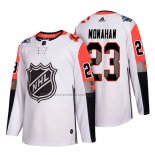 Camiseta Hockey 2018 All Star Calgary Flames Sean Monahan Blanco