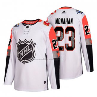 Camiseta Hockey 2018 All Star Calgary Flames Sean Monahan Blanco